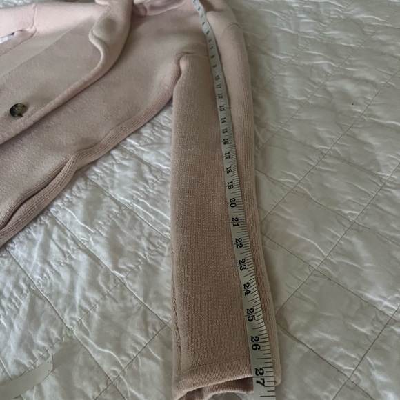 J.Crew collection double breasted sweater, jacket, coat, oversized Xs small pink - Picture 8 of 14